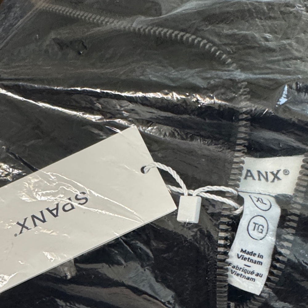 Spanx Air Essentials Black Half-Zip Sweatshirt NWT - image 5